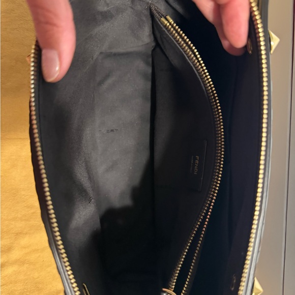 FENDI by the way Boston bag Medium with Python 🐍 - Picture 10 of 11